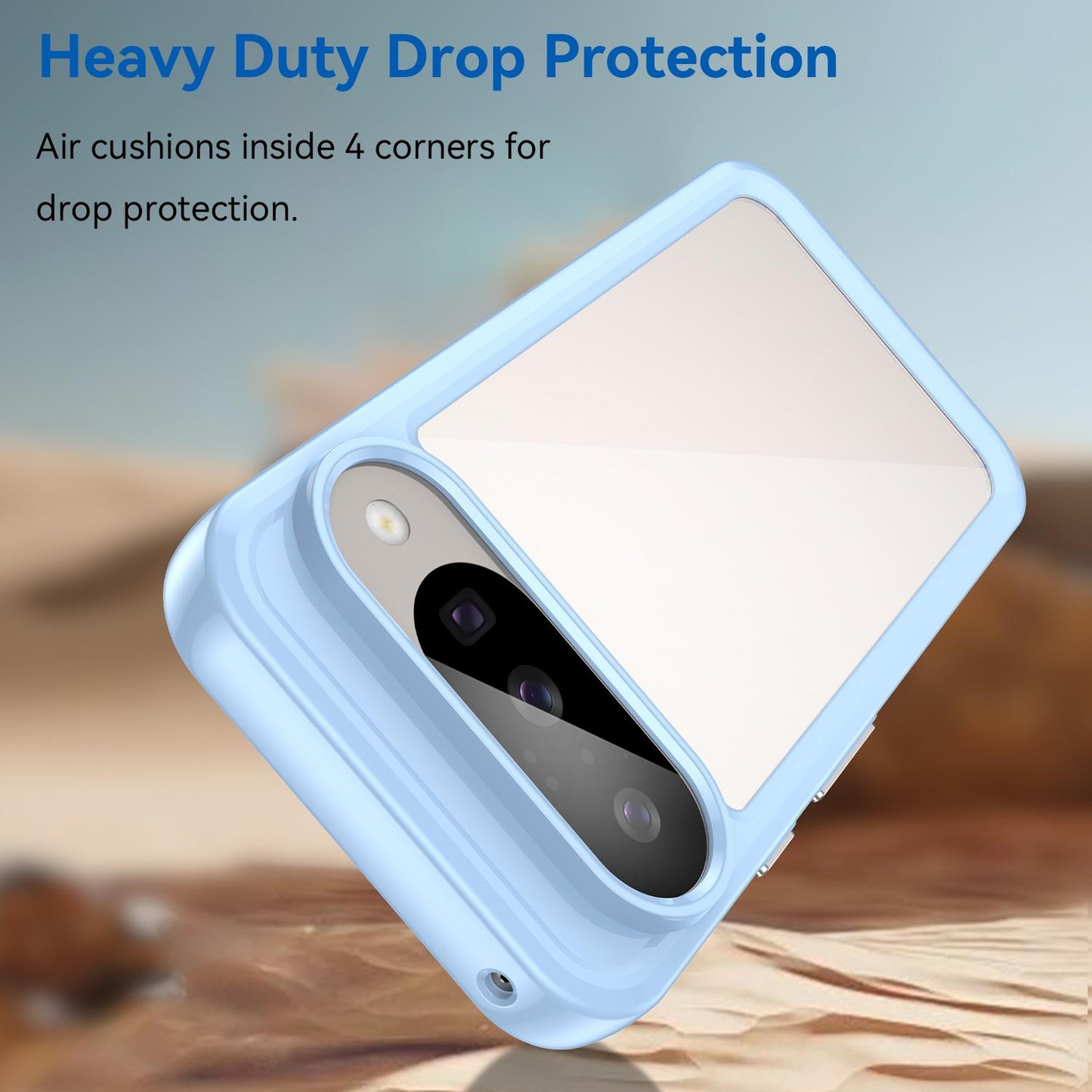Google Pixel 10 Acrylic Hybrid TPU Protective Phone Case, Colourful Series Shockproof Cover