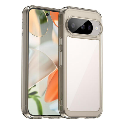 Google Pixel 10 Acrylic Hybrid TPU Protective Phone Case, Colourful Series Shockproof Cover