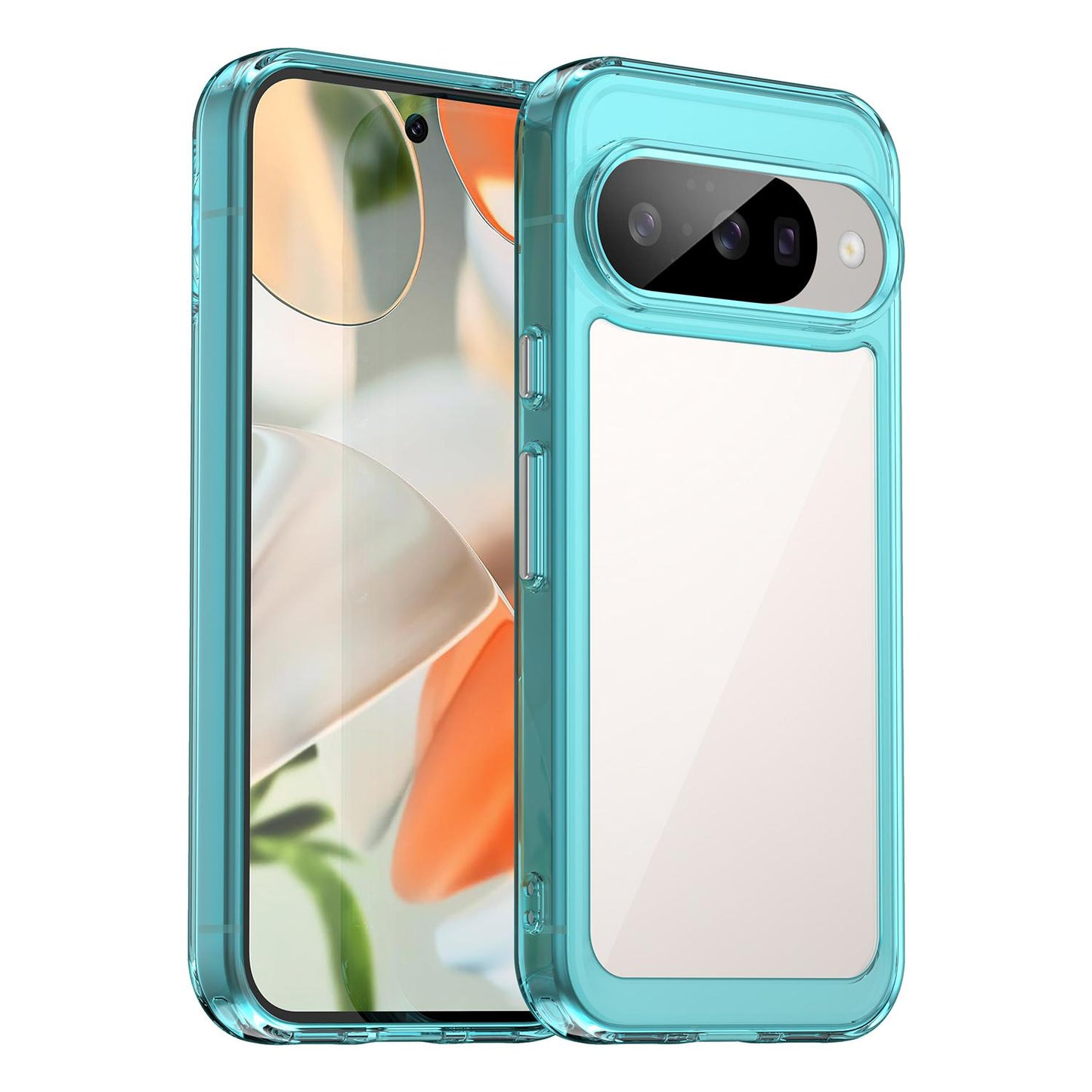 Google Pixel 10 Acrylic Hybrid TPU Protective Phone Case, Colourful Series Shockproof Cover