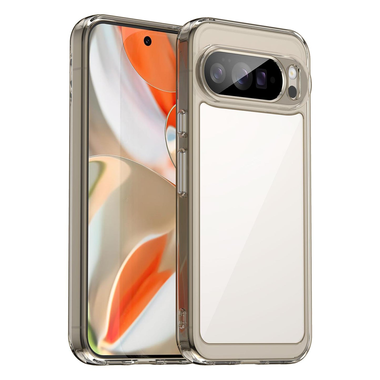 Google Pixel 10 Pro XL Acrylic Hybrid TPU Protective Phone Case, Colourful Series Shockproof Cover