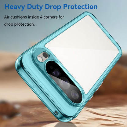 Google Pixel 10 Pro XL Acrylic Hybrid TPU Protective Phone Case, Colourful Series Shockproof Cover