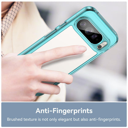 Google Pixel 10 Pro XL Acrylic Hybrid TPU Protective Phone Case, Colourful Series Shockproof Cover