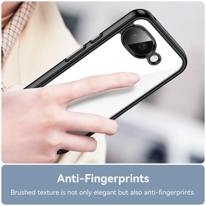 Google Pixel 10a Acrylic Hybrid TPU Protective Phone Case, Colourful Series Shockproof Cover