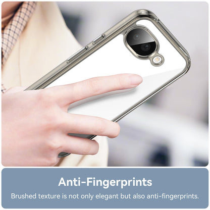 Google Pixel 10a Acrylic Hybrid TPU Protective Phone Case, Colourful Series Shockproof Cover