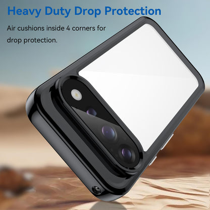 Google Pixel 11 Pro Acrylic Hybrid TPU Protective Phone Case, Colourful Series Shockproof Cover