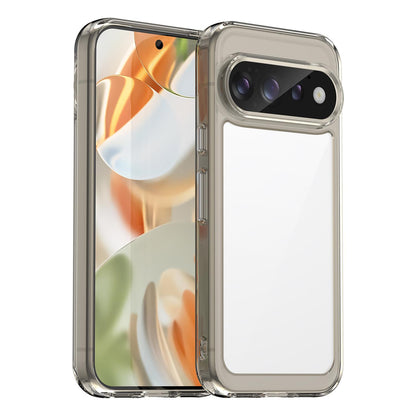 Google Pixel 11 Pro Acrylic Hybrid TPU Protective Phone Case, Colourful Series Shockproof Cover