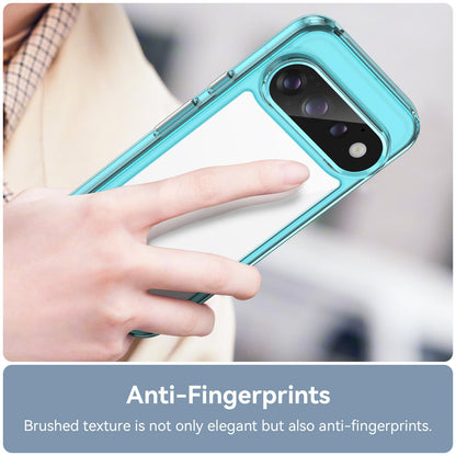 Google Pixel 11 Pro Acrylic Hybrid TPU Protective Phone Case, Colourful Series Shockproof Cover