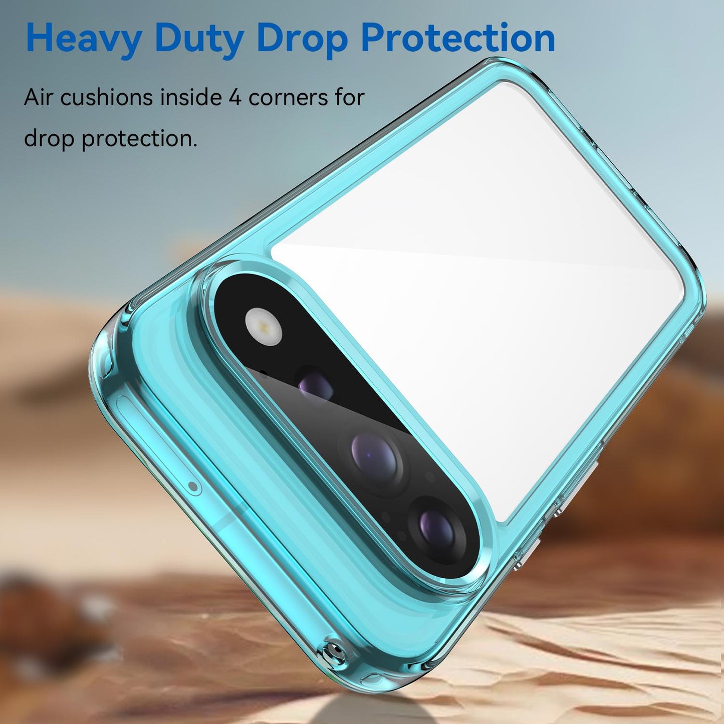 Google Pixel 11 Acrylic Hybrid TPU Protective Phone Case, Colourful Series Shockproof Cover