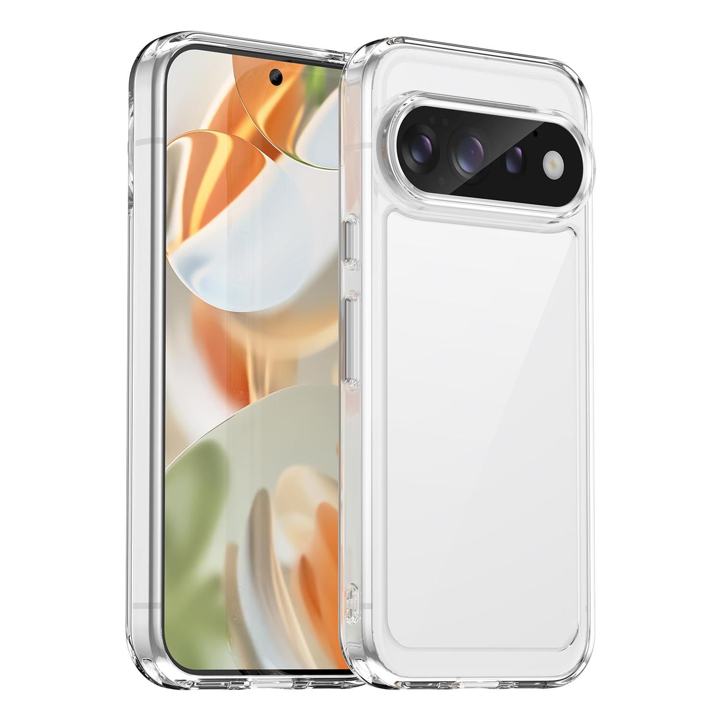 Google Pixel 11 Acrylic Hybrid TPU Protective Phone Case, Colourful Series Shockproof Cover