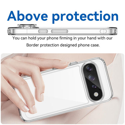 Google Pixel 11 Acrylic Hybrid TPU Protective Phone Case, Colourful Series Shockproof Cover