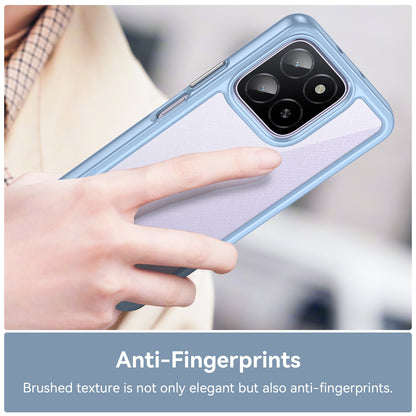 Honor X5b Acrylic Hybrid TPU Protective Phone Case, Colourful Series Shockproof Cover