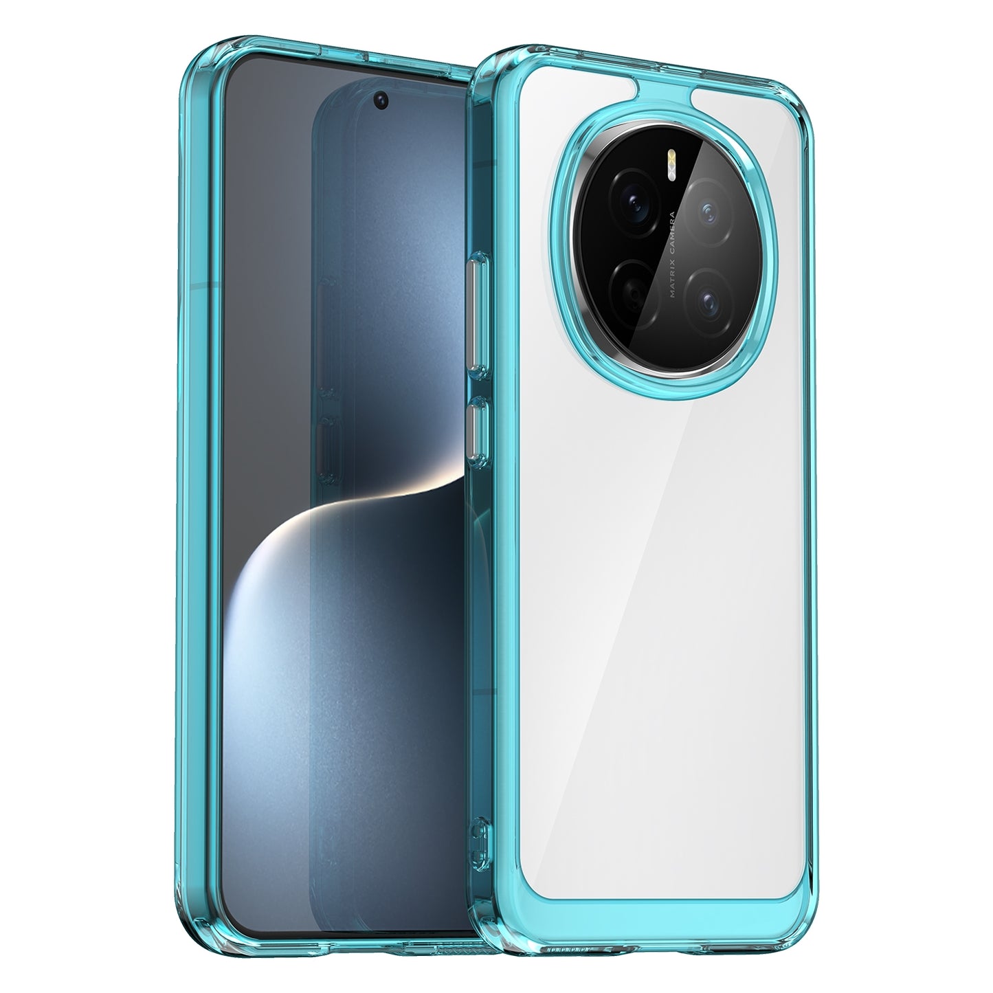 Honor Magic7 Acrylic Hybrid TPU Protective Phone Case, Colourful Series Shockproof Cover