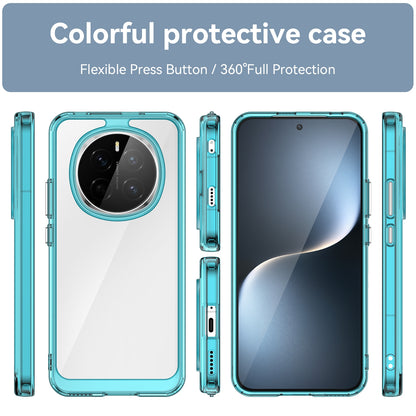 Honor Magic7 Acrylic Hybrid TPU Protective Phone Case, Colourful Series Shockproof Cover