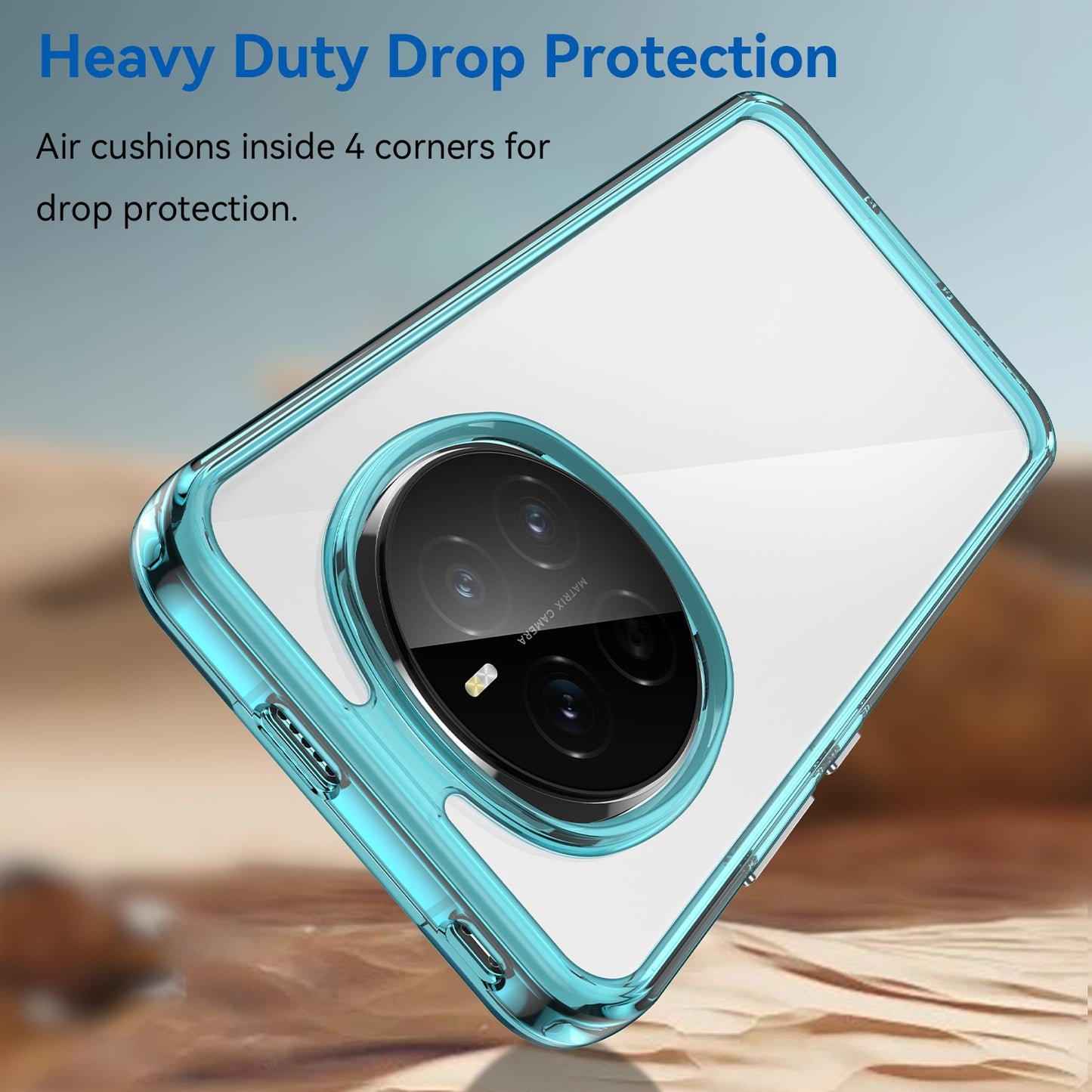 Honor Magic7 Acrylic Hybrid TPU Protective Phone Case, Colourful Series Shockproof Cover