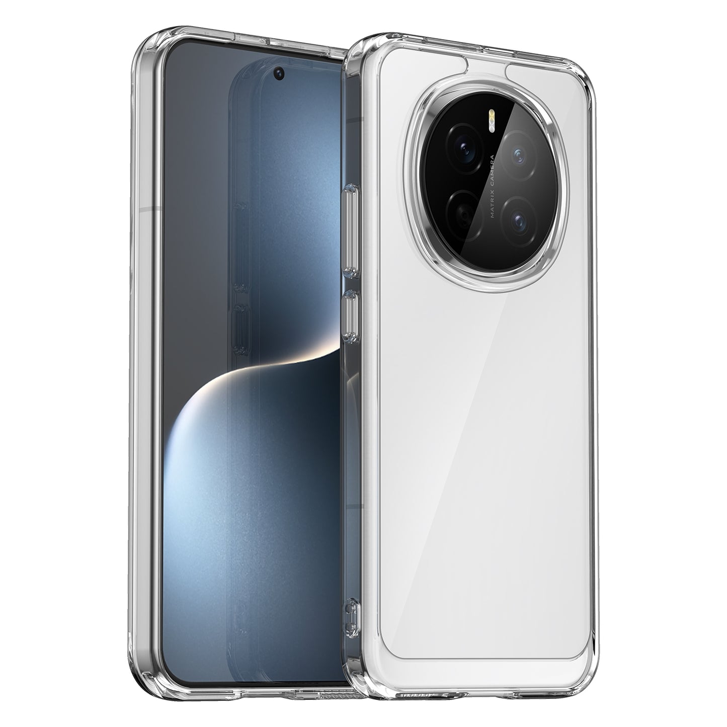 Honor Magic7 Acrylic Hybrid TPU Protective Phone Case, Colourful Series Shockproof Cover