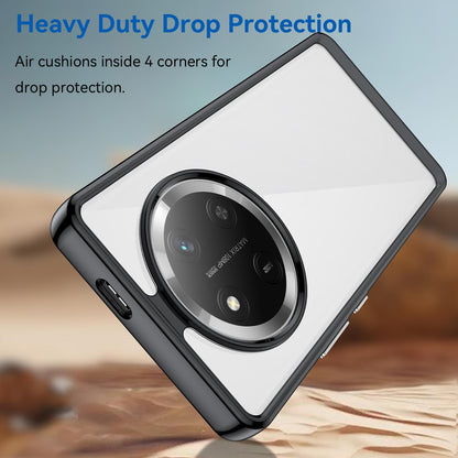 Honor X9c Acrylic Hybrid TPU Protective Phone Case, Colourful Series Shockproof Cover