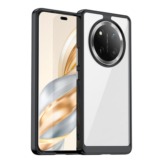 Honor X60 Pro Acrylic Hybrid TPU Protective Phone Case, Colourful Series Shockproof Cover