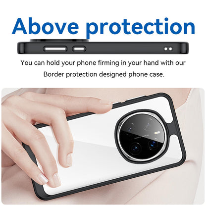 Honor Magic7 Pro Acrylic Hybrid TPU Protective Phone Case, Colourful Series Shockproof Cover