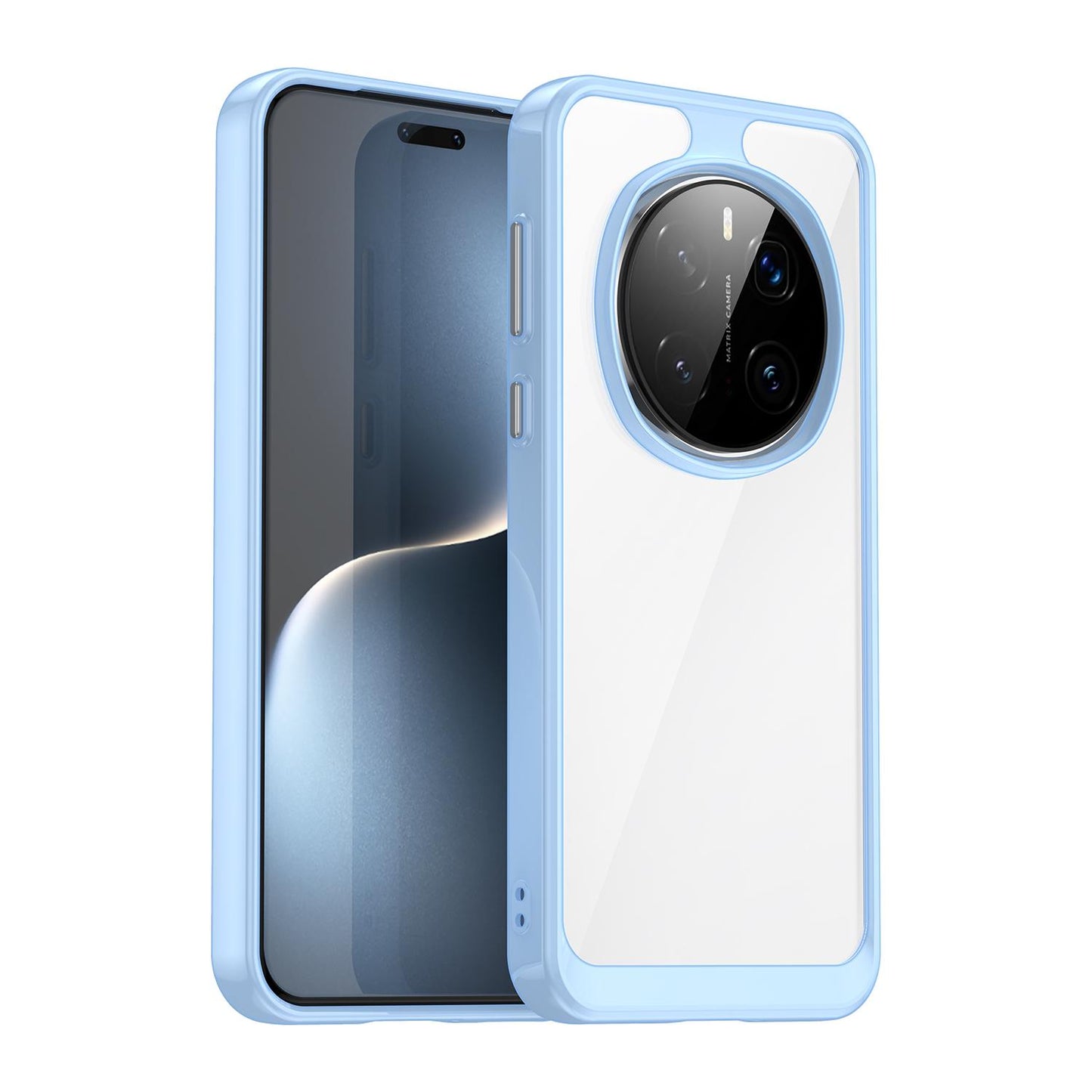 Honor Magic7 Pro Acrylic Hybrid TPU Protective Phone Case, Colourful Series Shockproof Cover