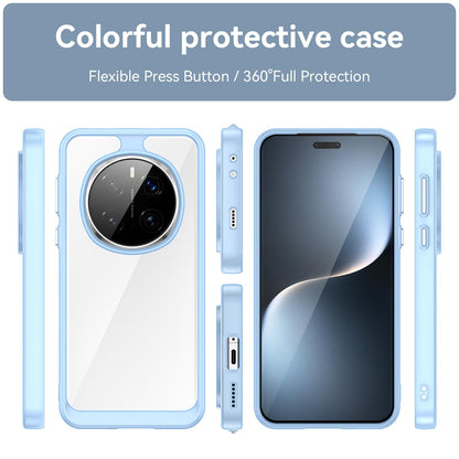 Honor Magic7 Pro Acrylic Hybrid TPU Protective Phone Case, Colourful Series Shockproof Cover