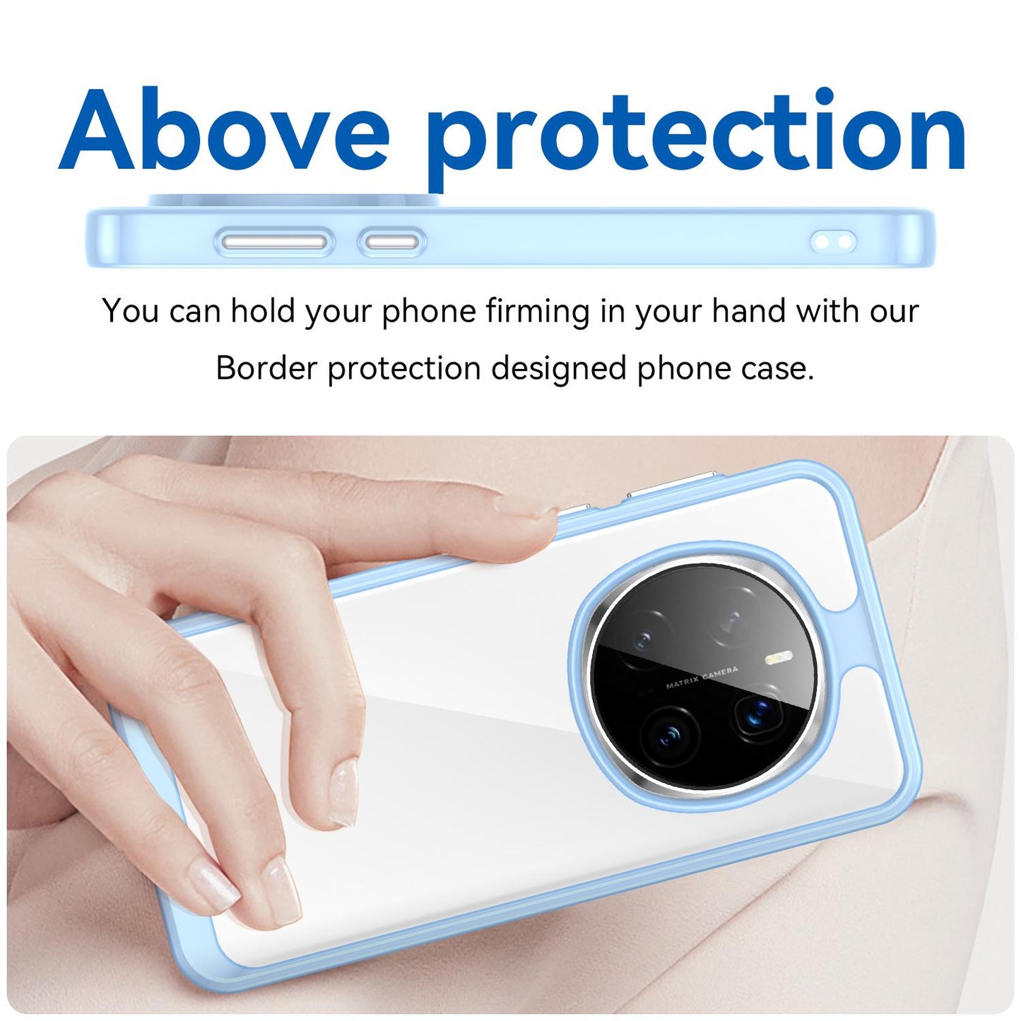 Honor Magic7 Pro Acrylic Hybrid TPU Protective Phone Case, Colourful Series Shockproof Cover