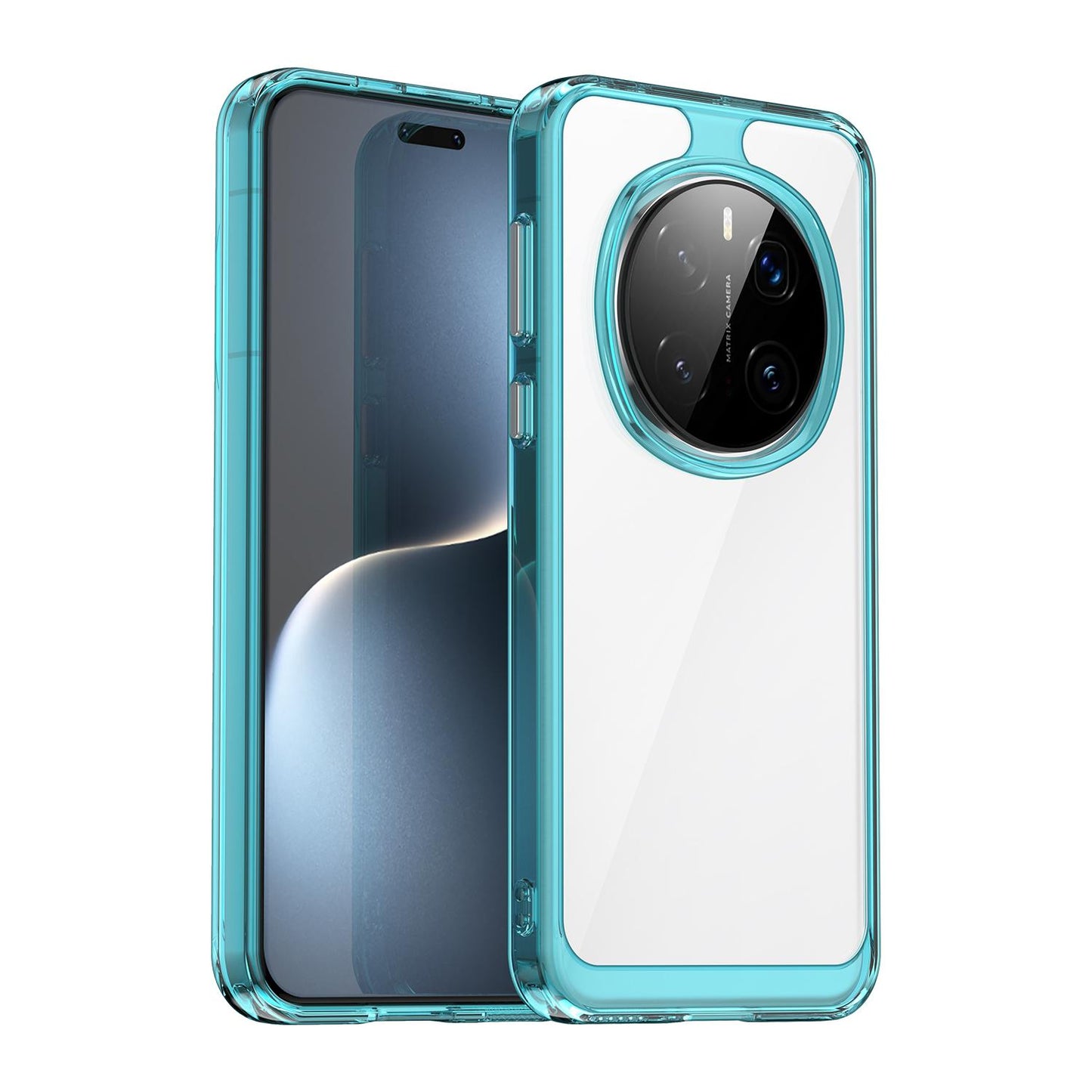 Honor Magic7 Pro Acrylic Hybrid TPU Protective Phone Case, Colourful Series Shockproof Cover