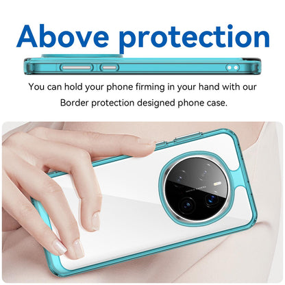 Honor Magic7 Pro Acrylic Hybrid TPU Protective Phone Case, Colourful Series Shockproof Cover