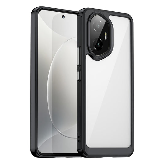 Honor 300 Acrylic Hybrid TPU Protective Phone Case, Colourful Series Shockproof Cover