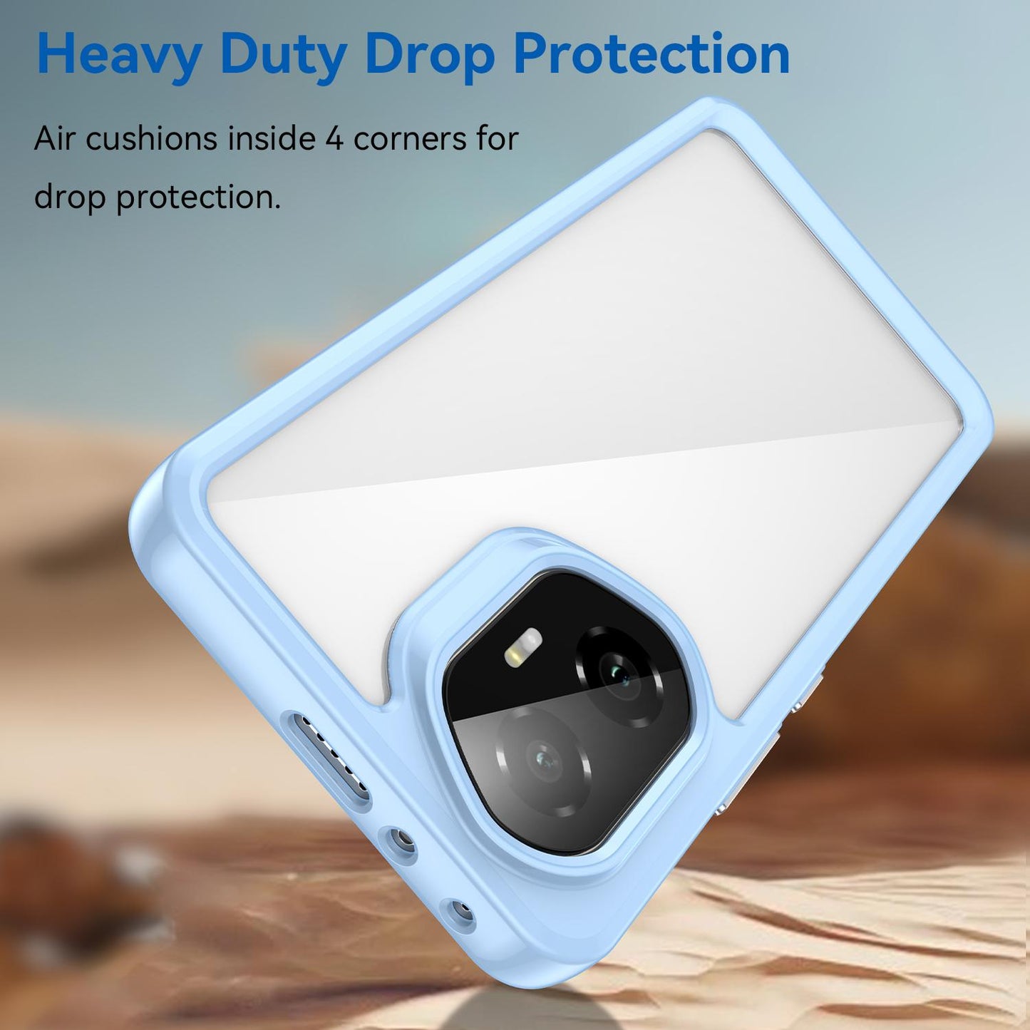 Honor 300 Acrylic Hybrid TPU Protective Phone Case, Colourful Series Shockproof Cover
