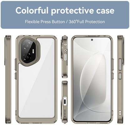Honor 300 Acrylic Hybrid TPU Protective Phone Case, Colourful Series Shockproof Cover