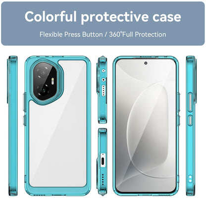 Honor 300 Acrylic Hybrid TPU Protective Phone Case, Colourful Series Shockproof Cover