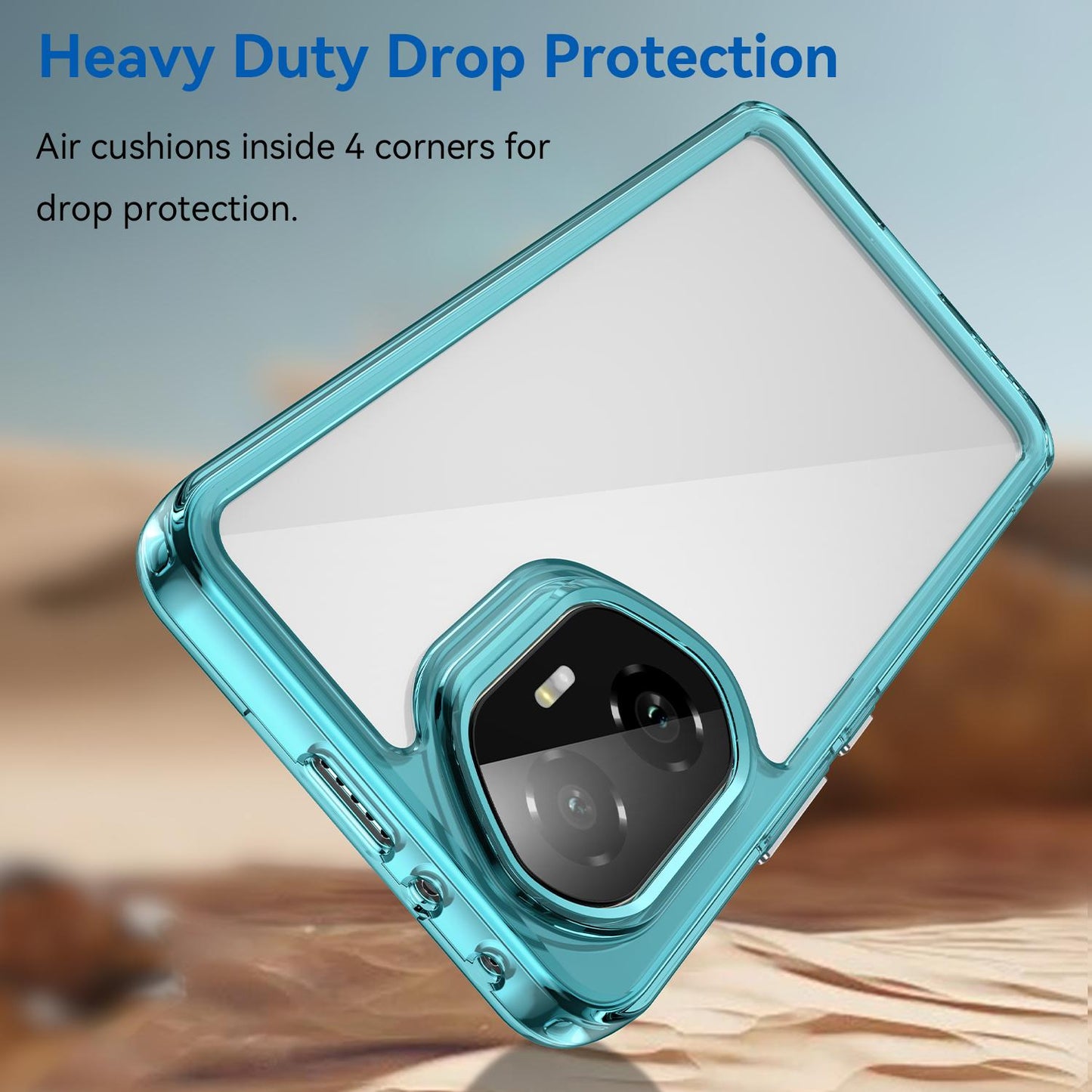 Honor 300 Acrylic Hybrid TPU Protective Phone Case, Colourful Series Shockproof Cover