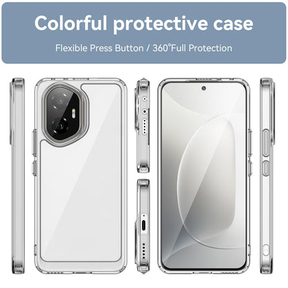 Honor 300 Acrylic Hybrid TPU Protective Phone Case, Colourful Series Shockproof Cover