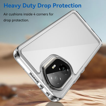 Honor 300 Acrylic Hybrid TPU Protective Phone Case, Colourful Series Shockproof Cover