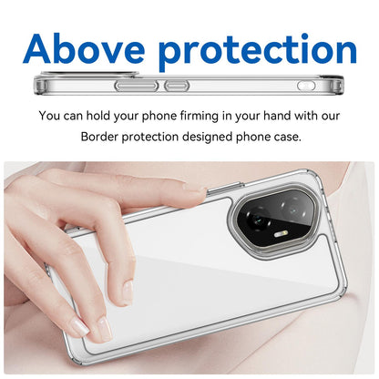 Honor 300 Acrylic Hybrid TPU Protective Phone Case, Colourful Series Shockproof Cover