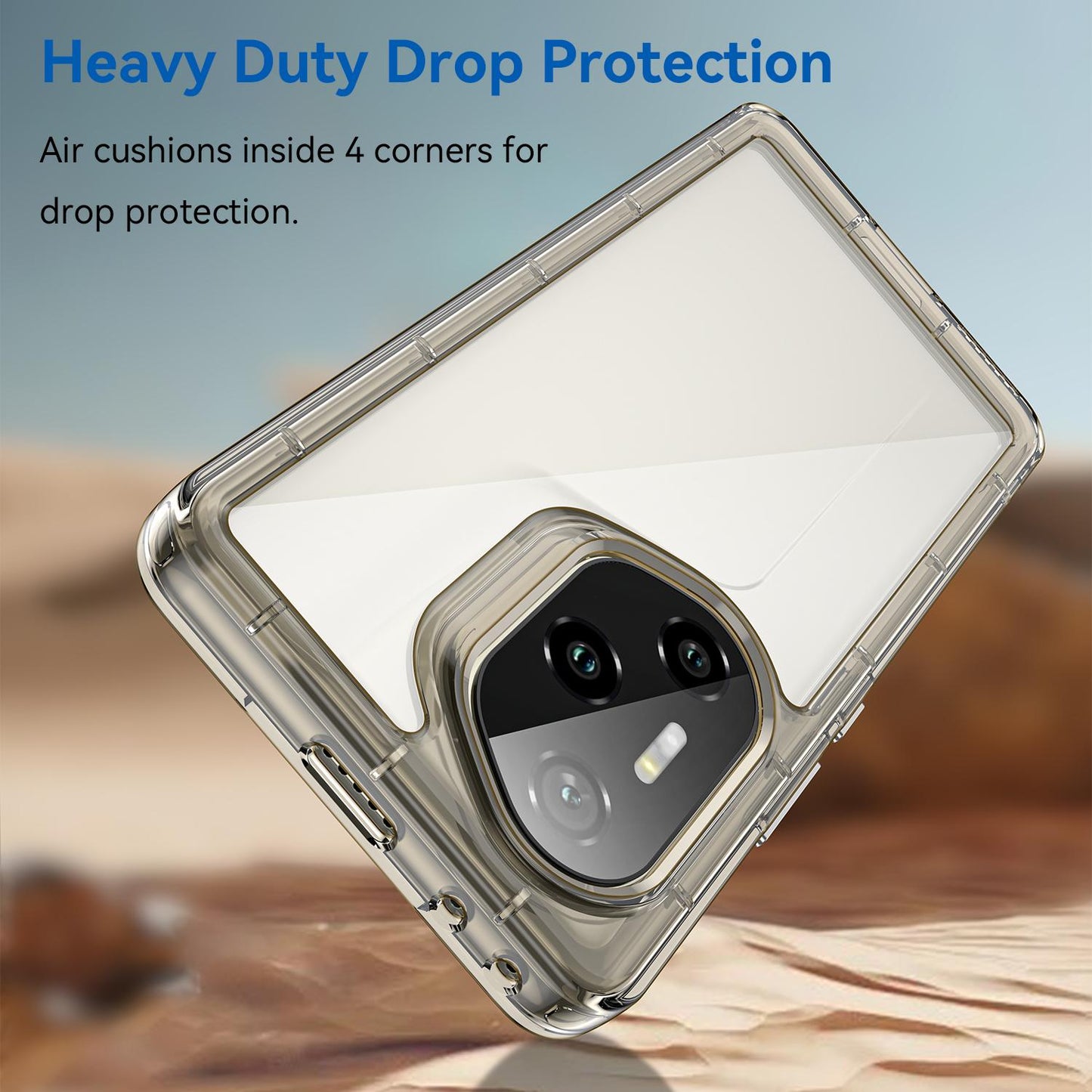 Honor 300 Ultra Acrylic Hybrid TPU Protective Phone Case, Colourful Series Shockproof Cover