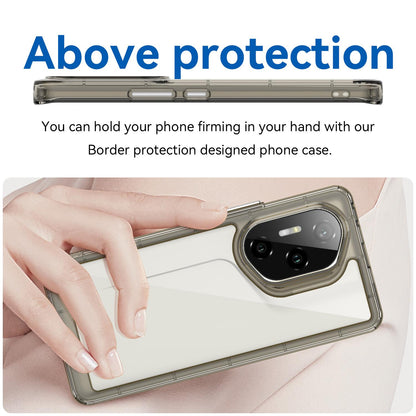Honor 300 Ultra Acrylic Hybrid TPU Protective Phone Case, Colourful Series Shockproof Cover