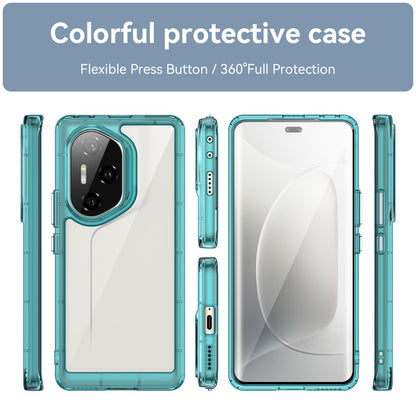 Honor 300 Ultra Acrylic Hybrid TPU Protective Phone Case, Colourful Series Shockproof Cover