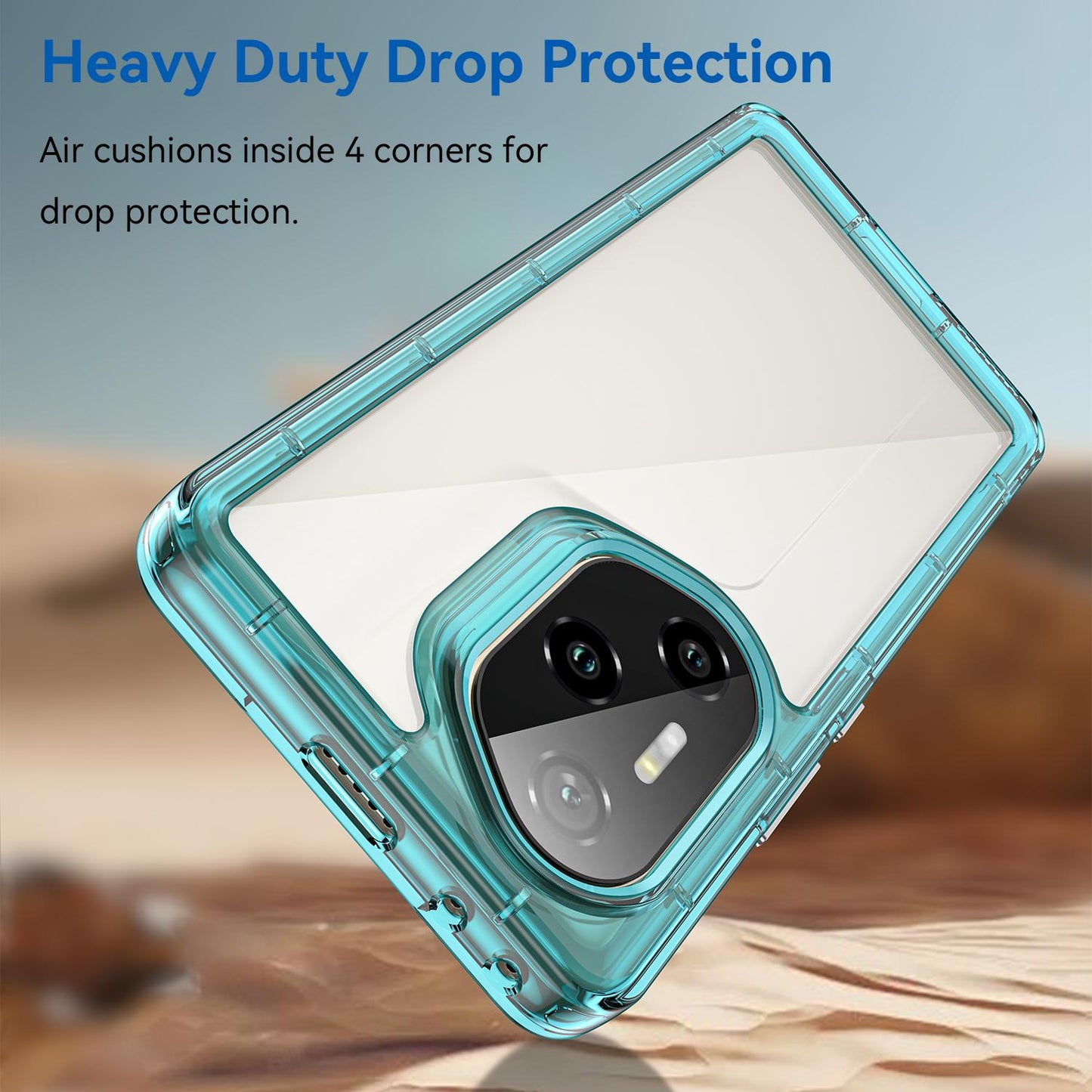 Honor 300 Ultra Acrylic Hybrid TPU Protective Phone Case, Colourful Series Shockproof Cover