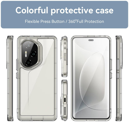 Honor 300 Ultra Acrylic Hybrid TPU Protective Phone Case, Colourful Series Shockproof Cover