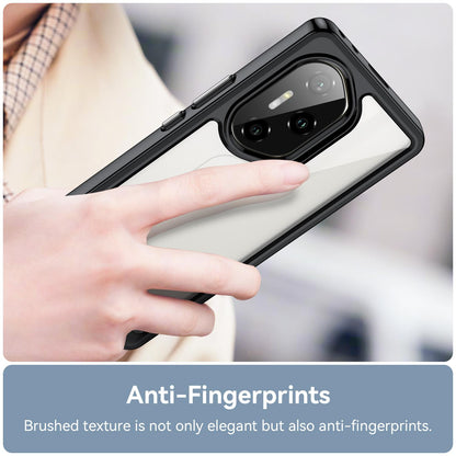 Honor 300 Pro Acrylic Hybrid TPU Protective Phone Case, Colourful Series Shockproof Cover