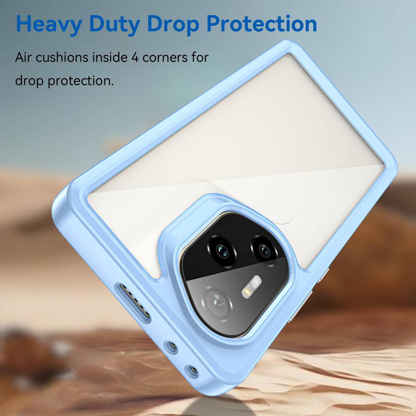 Honor 300 Pro Acrylic Hybrid TPU Protective Phone Case, Colourful Series Shockproof Cover