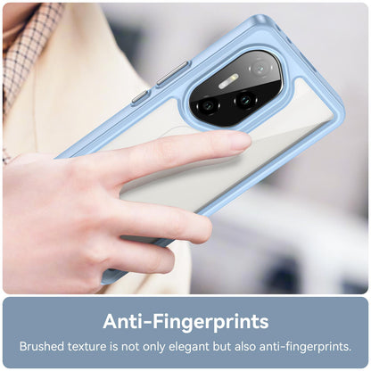 Honor 300 Pro Acrylic Hybrid TPU Protective Phone Case, Colourful Series Shockproof Cover
