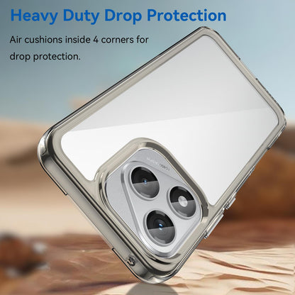 Honor 400 Lite Acrylic Hybrid TPU Protective Phone Case, Colourful Series Shockproof Cover