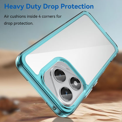 Honor 400 Lite Acrylic Hybrid TPU Protective Phone Case, Colourful Series Shockproof Cover