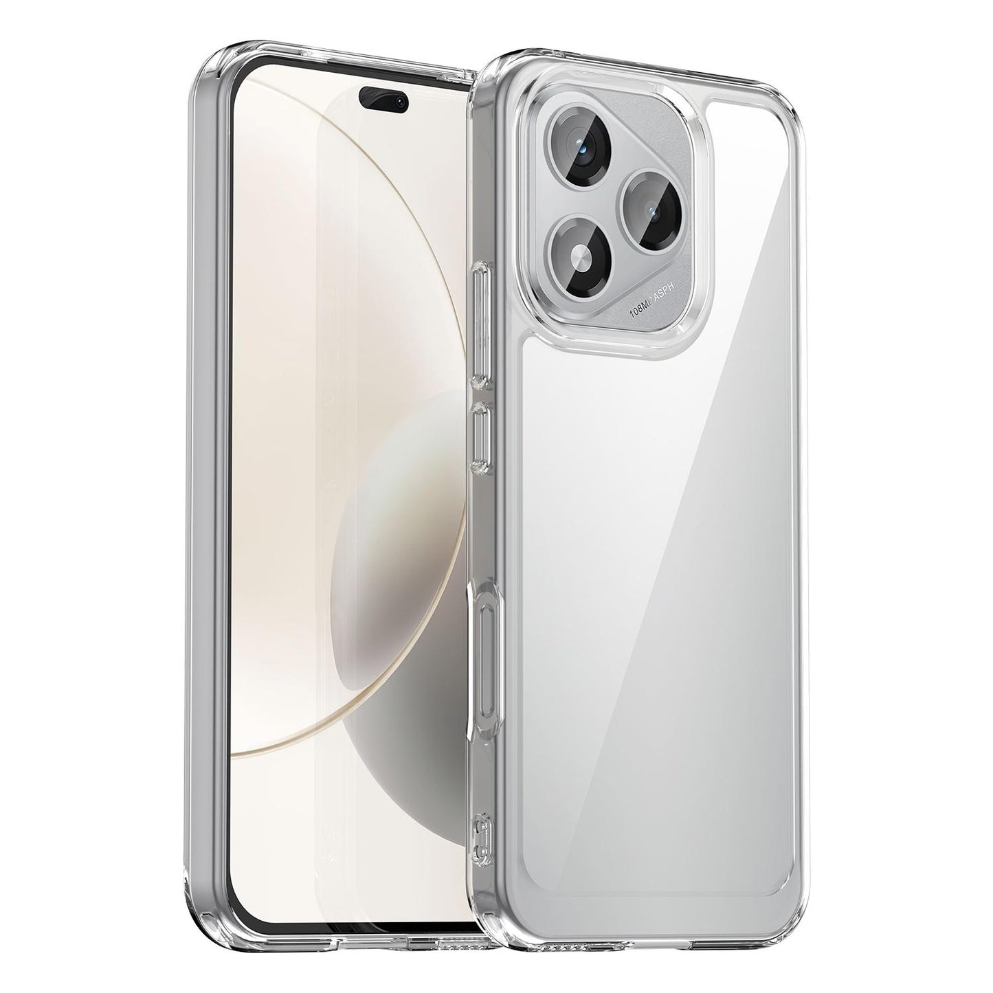 Honor 400 Lite Acrylic Hybrid TPU Protective Phone Case, Colourful Series Shockproof Cover