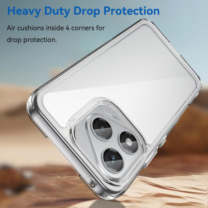 Honor 400 Lite Acrylic Hybrid TPU Protective Phone Case, Colourful Series Shockproof Cover