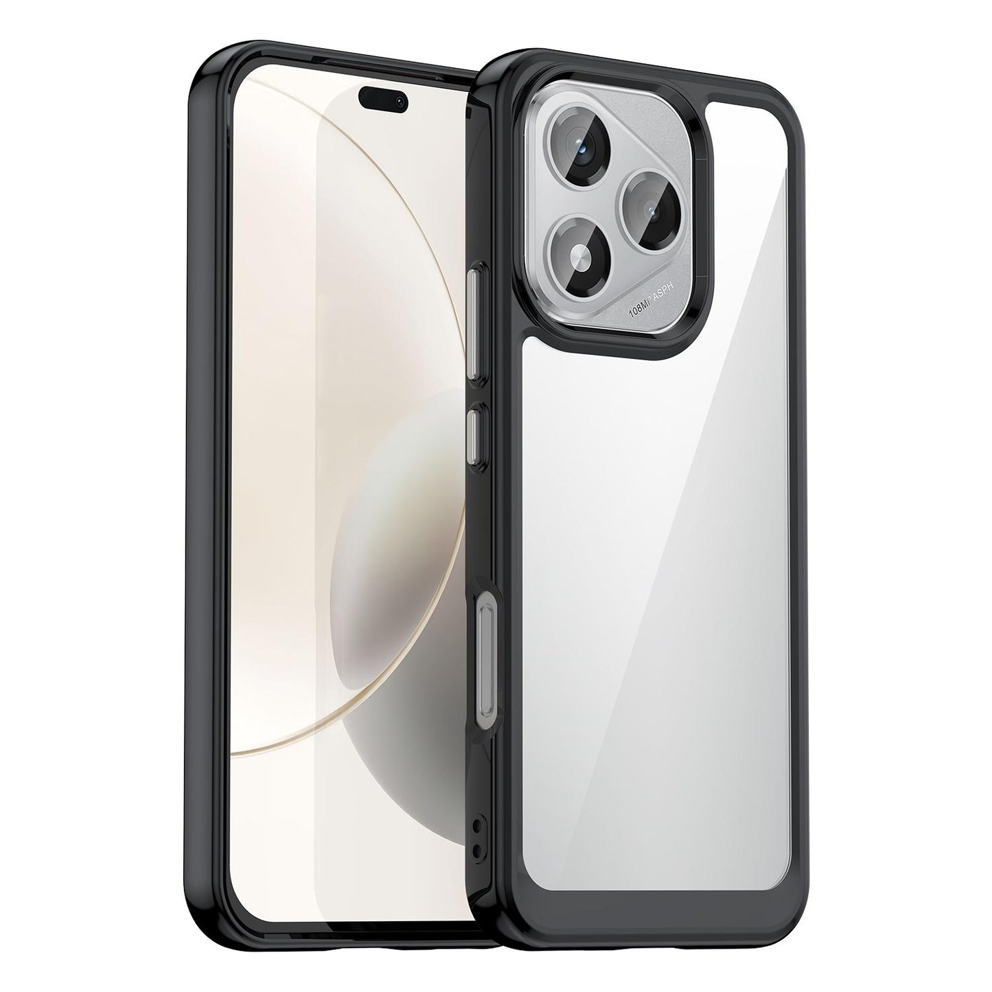 Honor X70i Acrylic Hybrid TPU Protective Phone Case, Colourful Series Shockproof Cover