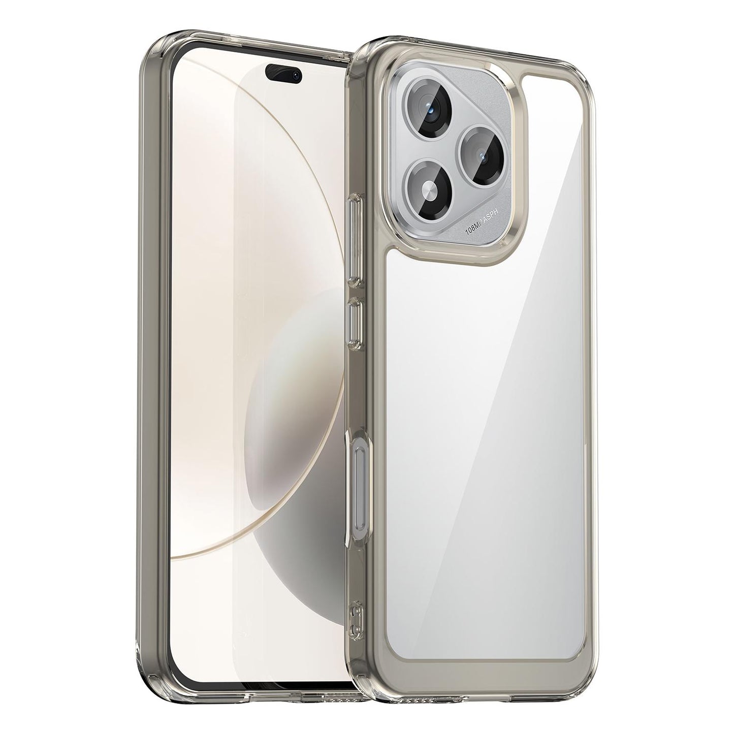 Honor X70i Acrylic Hybrid TPU Protective Phone Case, Colourful Series Shockproof Cover