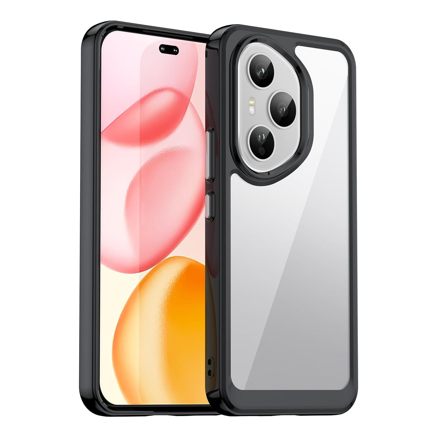 Honor 400 Pro 5G 160.8mm Acrylic Hybrid TPU Protective Phone Case, Colourful Series Shockproof Cover